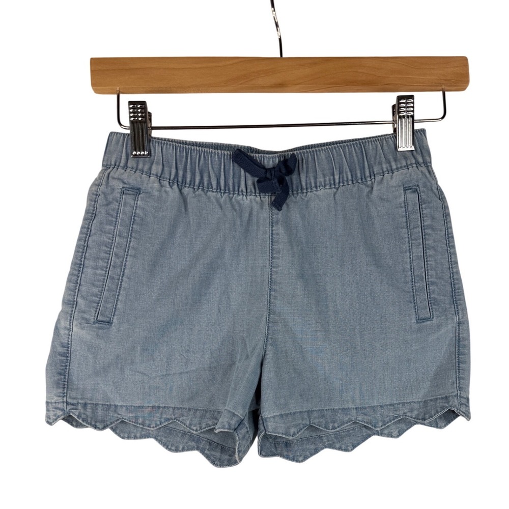 Magellan Outdoors Elastic Waist Shorts size Medium Girls 8-10 Blue